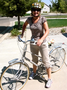 I love riding my townie bike. Fort Collins has lots of trails.